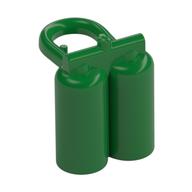Деталь LEGO Minifig Neckwear Airtanks with Large Holes, Зеленый