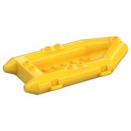 Деталь LEGO Boat / Rubber Raft / Dinghy 6 x 10, Желтый