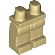 Деталь LEGO Hips and Tan Legs, Песочный