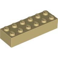 Brick 2 x 6 with Black LEGOLAND FLORIDA Print