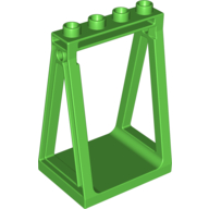 Деталь LEGO Swing Frame, Ярко-зеленый