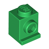 Набор LEGO Brick Special 1 x 1 with Headlight and Slot, Зеленый