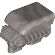 Деталь LEGO Technic Engine Tunable, Block with Trapezoidal Air Scoop [Fits 2133], Жемчужный светло-серый