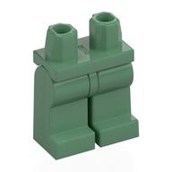 Деталь LEGO Hips and Sand Green Legs, Песочно-зеленый