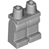 Деталь LEGO Hips and Light Bluish Gray Legs, Светлый сине-серый