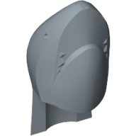 Minifig Head Cover, Shark