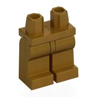 Деталь LEGO Hips and Pearl Gold Legs, Жемчужно-золотой