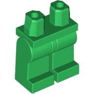 Деталь LEGO Hips and Green Legs, Зеленый