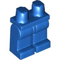 Деталь LEGO Hips and Blue Legs, Голубой