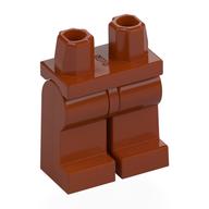 Деталь LEGO Hips and Dark Orange Legs, Темно-оранжевый