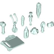 Деталь LEGO Friends Accessories - Medical Equipment, Светлый морской волны
