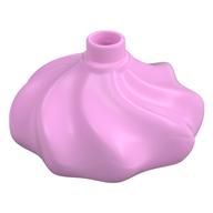 Деталь LEGO CAKE DECORATION W. KNOB, Ярко-розовый
