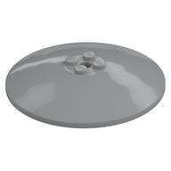 Деталь LEGO Dish 8 x 8 Inverted [Radar], Solid Studs, Squared Anti-stud Underside, Светлый сине-серый