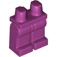 Деталь LEGO Hips and Magenta Legs, Пурпурный