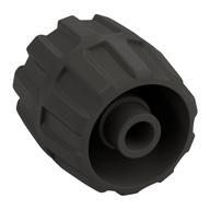 Деталь LEGO Wheel Hard Plastic Small (22mm D. x 24mm), Жемчужный титановый