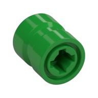 Деталь LEGO Wheel 8 x 9 with Hole Notched for Wheels Holder Pin, Re-inforced Back, Ярко-зеленый