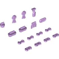 Деталь LEGO Friends Accessories - Animal Grooming Kit, Лавандовый