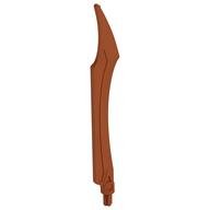 Деталь LEGO Hero Factory Weapon - Blade with Curved Tip, Жемчужно-медный