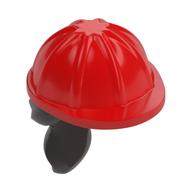 Hair and Helmet, Construction / Hard Hat, Ponytail Dark Brown pattern