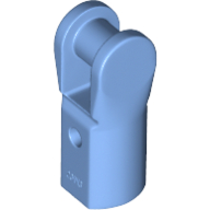 Деталь LEGO 3.2 SHAFT W/3.2 HOLE, Средне-голубой