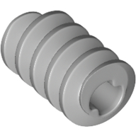Деталь LEGO WORM GEAR, 2 MODULE, FOR GEAR WHEEL, Светлый сине-серый