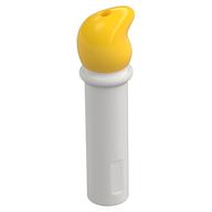 Деталь LEGO Duplo Candle with Yellow Flame Print, Белый