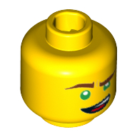 Набор LEGO MINI HEAD, NO. 2330, Желтый