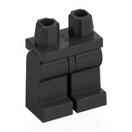 Деталь LEGO Hips and Pearl Titanium Legs [Plain], Жемчужный титановый