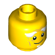 Набор LEGO MINI HEAD, NO. 2352, Желтый