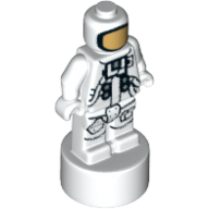 Набор LEGO MINI FIGURE TROPHY, NO. 12 (astronaut), Белый