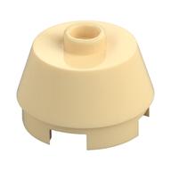 Деталь LEGO Brick Round 2 x 2 Truncated Cone, Песочный