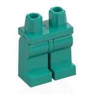 Деталь LEGO Hips and Dark Turquoise Legs, Темно-бирюзовый