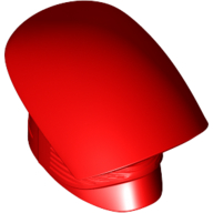 Деталь LEGO Minifig Helmet Elite Praetorian Guard, Красный