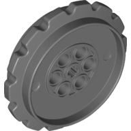 Набор LEGO Technic Tread Sprocket Wheel Large Diameter 7 Holes, Темный сине-серый