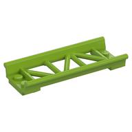 Деталь LEGO Track Roller Coaster Straight 8L, Лайм