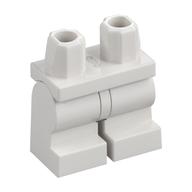 Деталь LEGO Hips and White Medium Legs [Complete Assembly], Белый