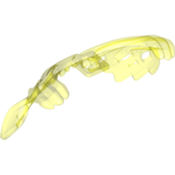 Деталь LEGO Minifig Neckwear Wings, Прозрачный неоново-зеленый