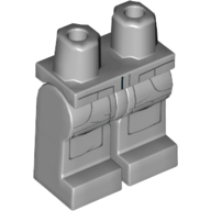 Деталь LEGO Hips and Light Bluish Gray Legs with Pockets on Hips and Front, Светлый сине-серый
