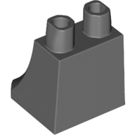 Набор LEGO Minifig Hips and Legs Under Dress/Robe, Темный сине-серый