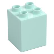 Деталь LEGO Кирпичик 2 x 2 x 2, Светлый морской волны