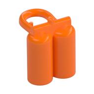 Деталь LEGO Minifig Neckwear Airtanks with Large Holes, Оранжевый
