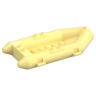 Деталь LEGO Boat / Rubber Raft / Dinghy 6 x 10, Ярко-светло-желтый