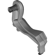 Набор LEGO Animal Body Part, Dinosaur, Indominus Rex Arm, Left, with Elbow Spikes with Black Claws, Светлый сине-серый
