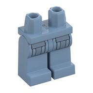 Деталь LEGO Hips and Sand Blue Legs with Cargo Pockets Front Print, Песочно-синий
