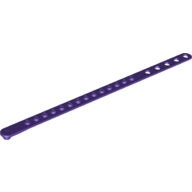 Деталь LEGO DOTS Bracelet 1 Stud Wide, Темно-фиолетовый