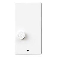 Деталь LEGO Braille Brick 2 x 4 with 1 Studs ?and '.' Print, Белый