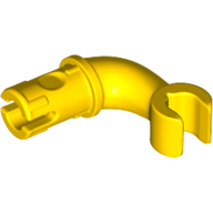 Деталь LEGO Arm, Long, with Technic Pin, Желтый