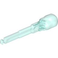 Деталь LEGO Projectile, Arrow with Shaft, Trans-Light Blue Liquid Shaped End, Прозрачный светло-голубой