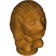 Набор LEGO Idol / Statue / Totem (Peruvian Temple), Reinforced Inside Support, Золотистый металлик