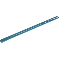 Деталь LEGO DOTS Bracelet 1 Stud Wide, Средне-лазурный